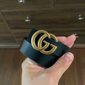 Gucci Marmont Black Belt